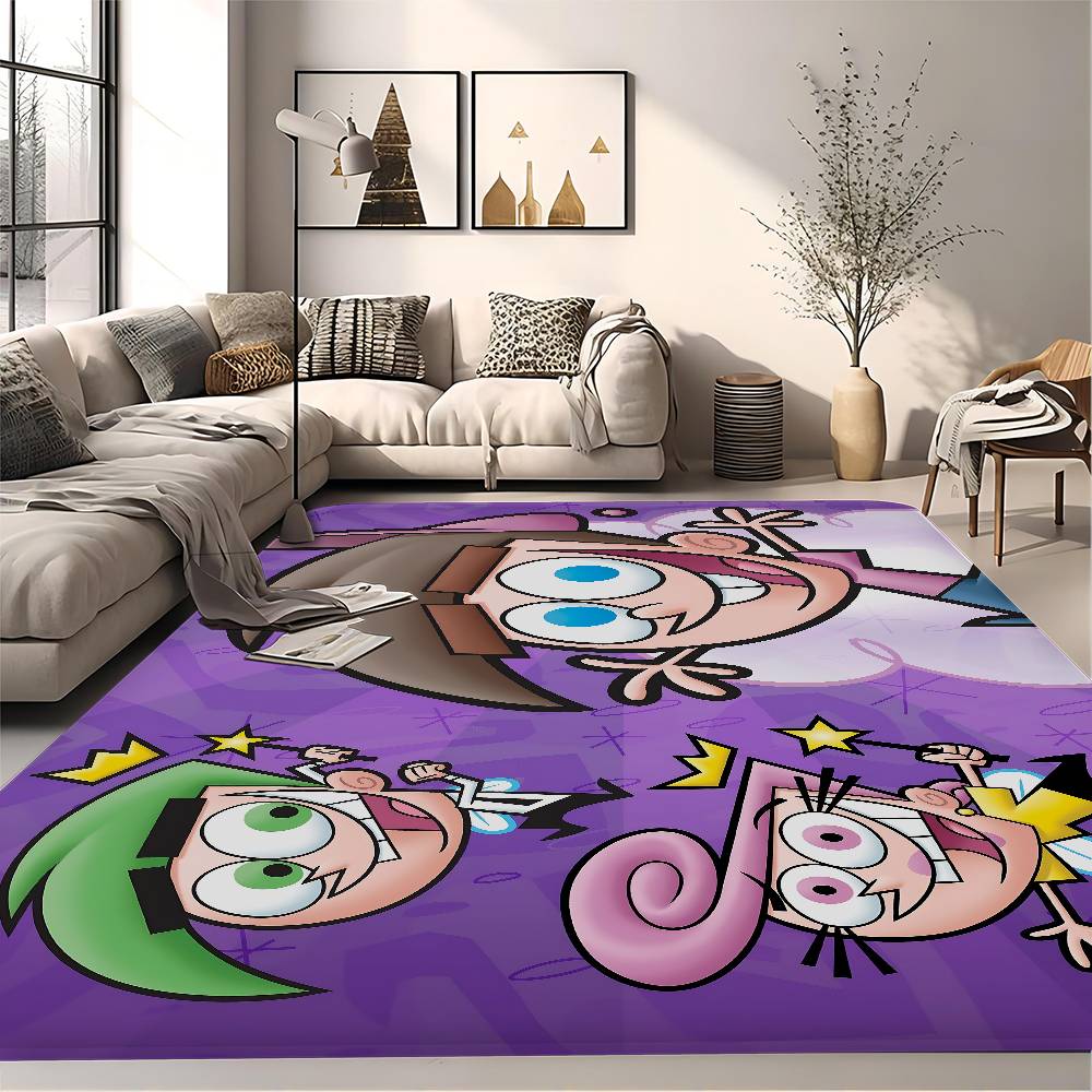 Home Textiles Fair - Tapis de sol rectangulaire antidérapant The