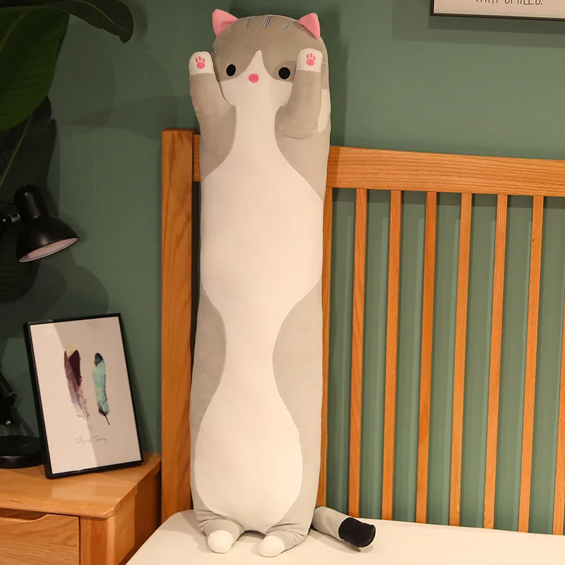 Bolster Pillow Long - Jouets en peluche chat Long et