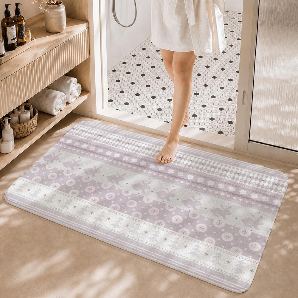 Home Textiles Fair - Tapis de sol d'hiver mignon style