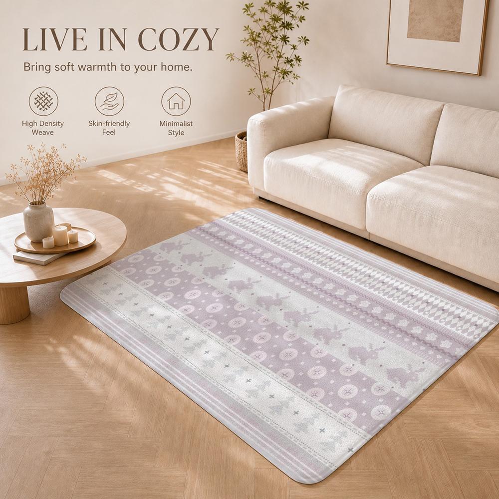 Tapis de sol d'hiver mignon st - Home Textiles Fair avis et prix